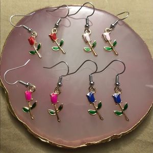 Rose Earrings